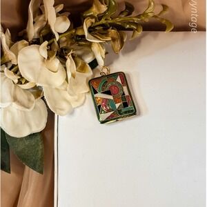 Cloisonné Enamel Pendant